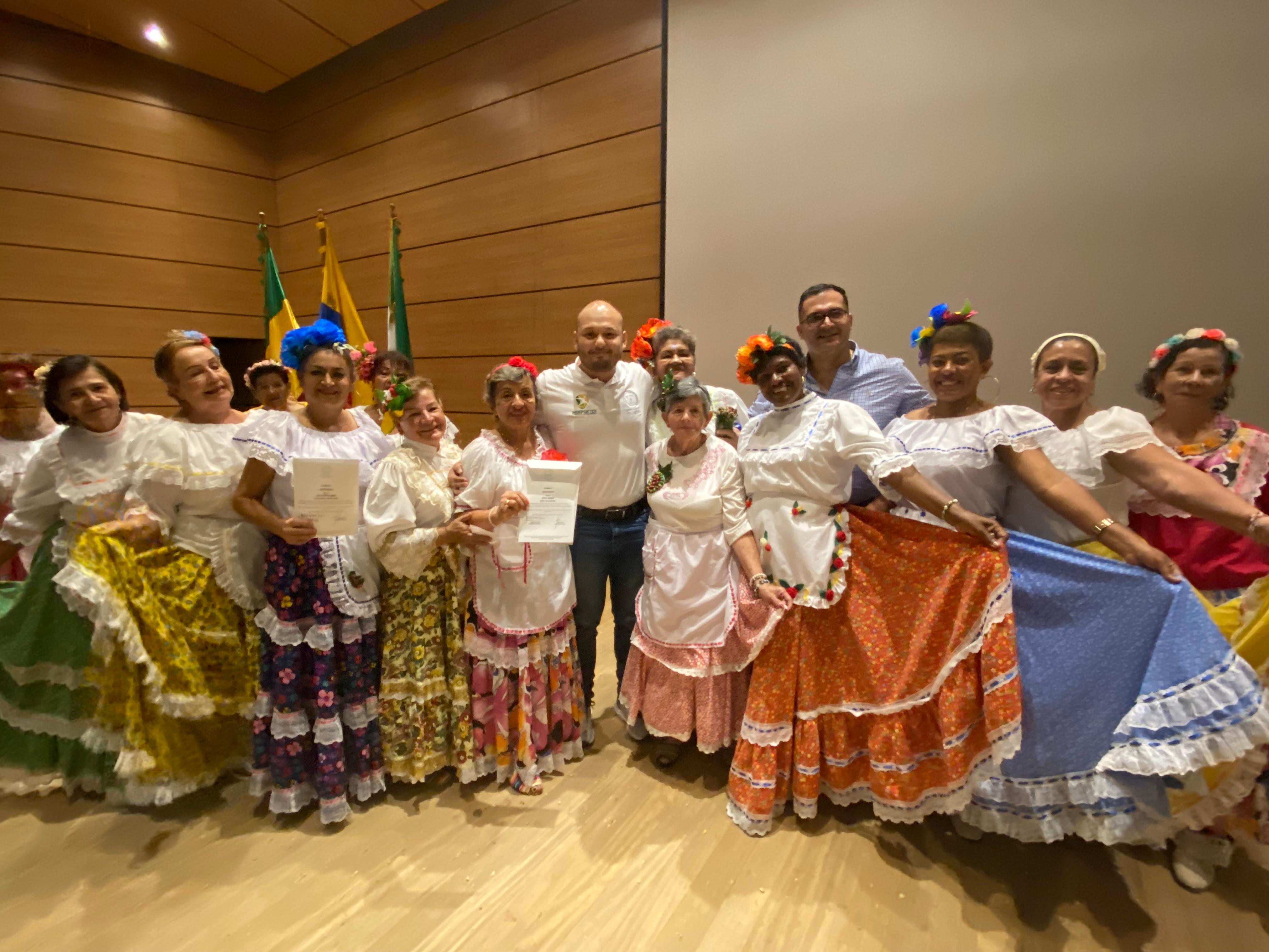 GOBIERNO DEL QUINDÍO RECONOCIÓ EL LIDERAZGO EN GRUPOS DE ADULTO MAYOR